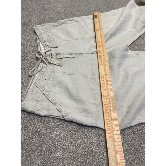 Atmosphere wide leg pants womens sz 12 drawstring linen beach wear lightweight - Picture 10 of 12